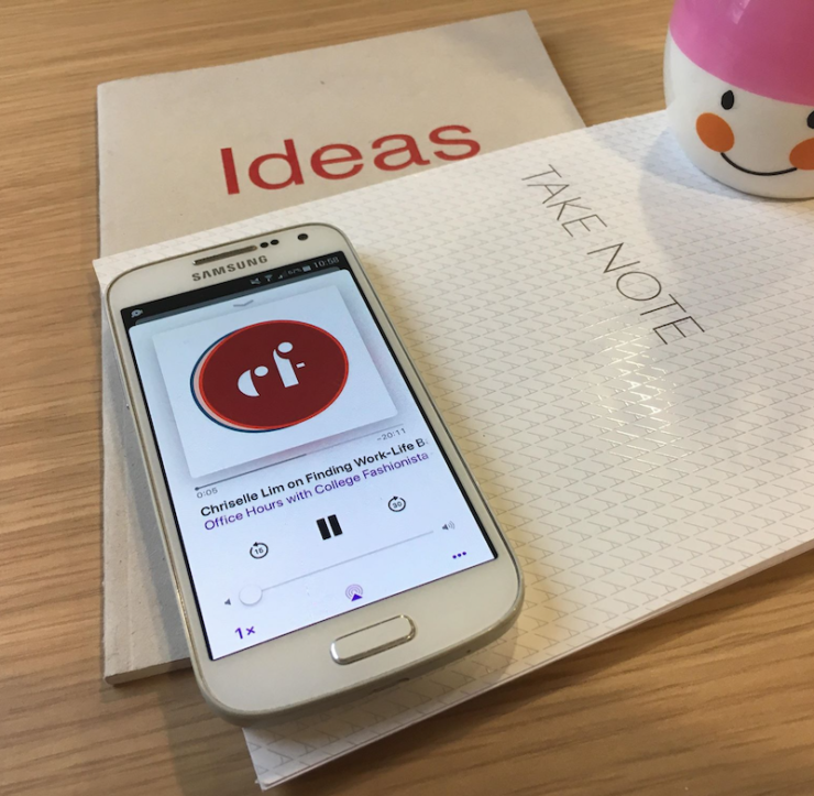 College Fashionista’s “Office Hours”: A Podcast You Should  Re-Listen To