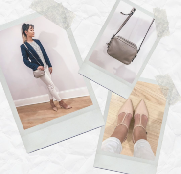 My Tuesday #OOTD: Dress Shirt, Padded Blazer, Dress Pants, Kitten Heels & Cross-Body Bag My Tuesday #OOTD: Dress Shirt, Padded Blazer, Dress Pants, Kitten Heels & Cross-Body Bag