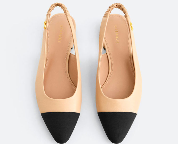 Look for Less: Chanel Bicolor Slingbacks