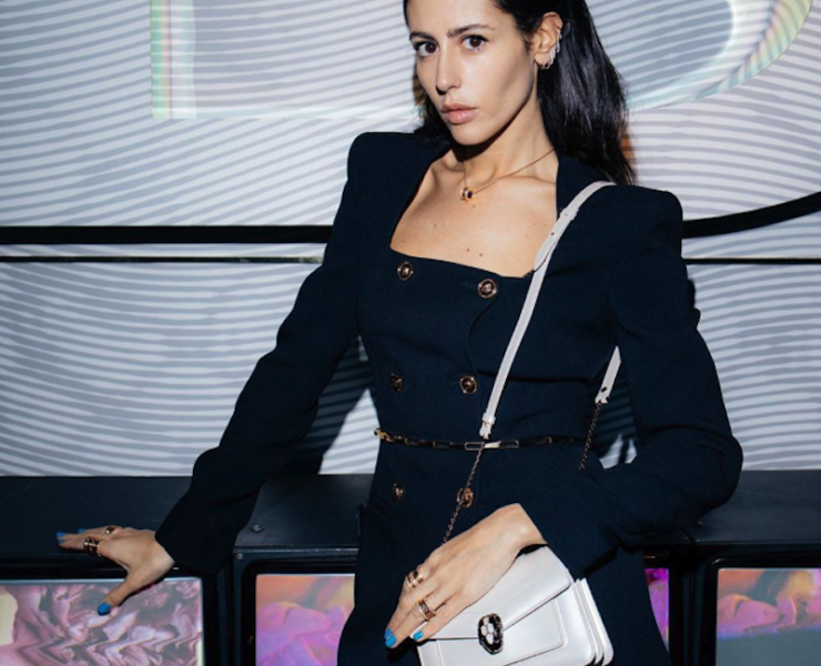 Look for Less: Versace’s Gold Button Blazer Dress