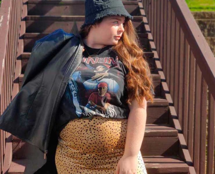 My Spring #OOTD: Edgy, Chic, & Thrifted