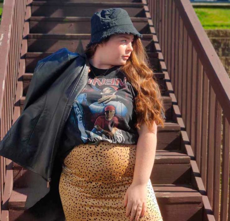 My Spring #OOTD: Edgy, Chic, & Thrifted