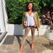 My Spring Snakeskin Print #OOTD