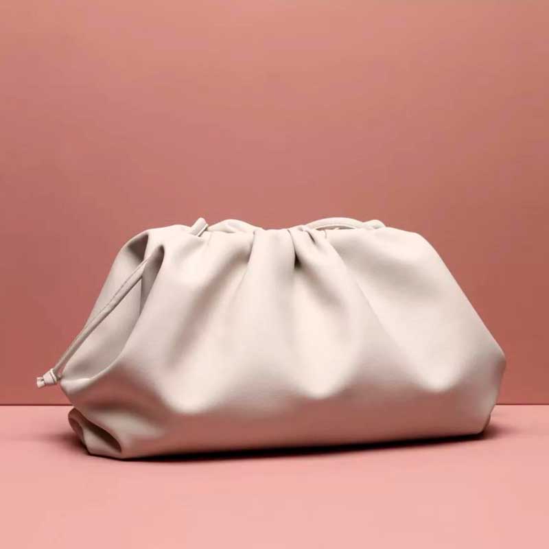 white bottega bag dupe