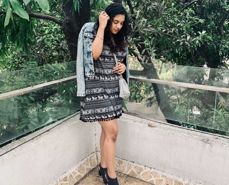 5 Ways to Style an A-Line/Slip Dress #OOTD