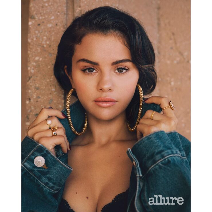 Look for Less: Selena Gomez’s Allure Photoshoot Denim Jacket Look