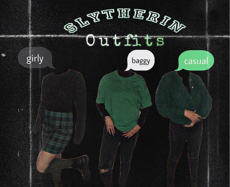 Easy Slytherin Outfits: Cool Weather Edition