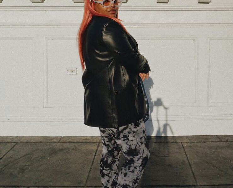 Pretty in Pink & Leather #OOTD