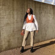 Orange is my happy color #OOTD 🍊😁