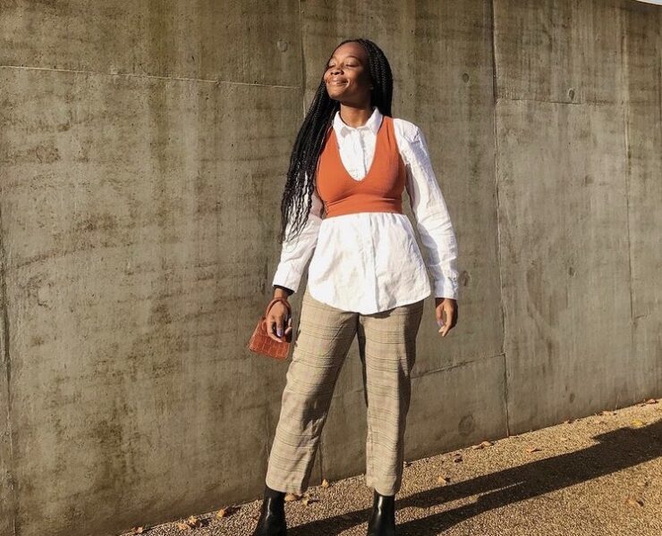 Orange is my happy color #OOTD 🍊😁