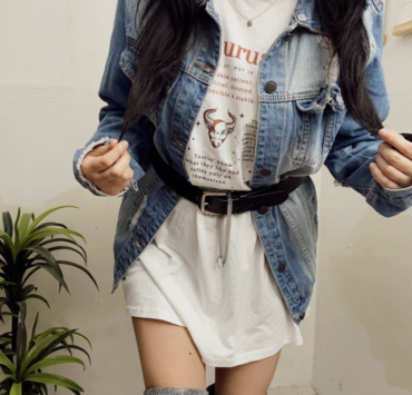 Styling a T-shirt Dress #OOTD Styling a T-shirt Dress #OOTD