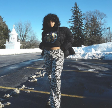 Zebra Stripes and Platform Boots #OOTD