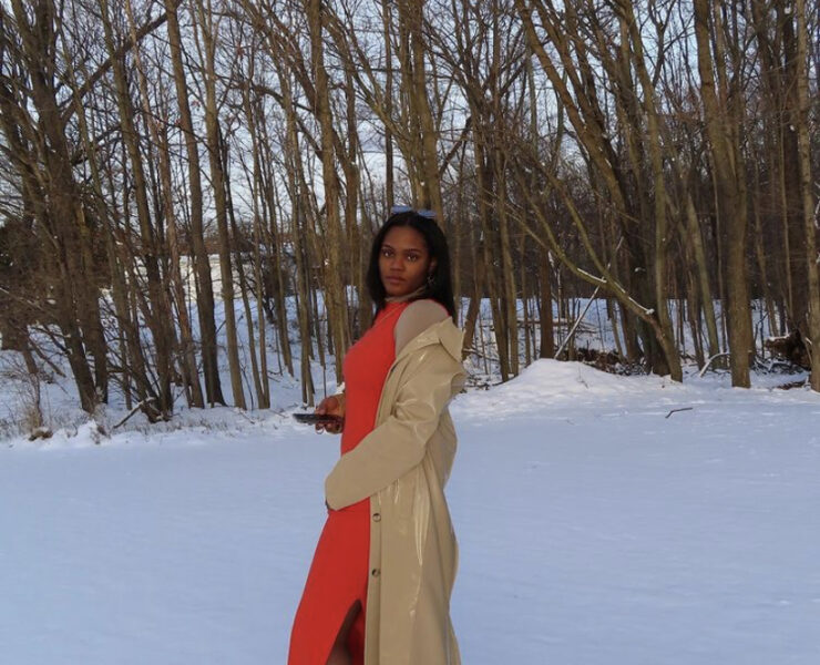 The Snow Never Stopped a Fashionista