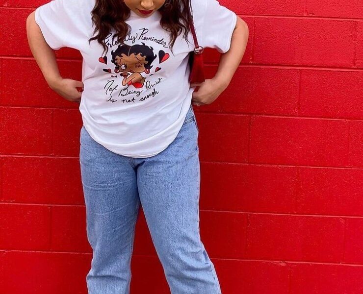 Just Me Admiring My New Favorite Shoes and Shirt 🤍 #OOTD