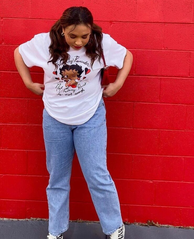 Just Me Admiring My New Favorite Shoes and Shirt 🤍 #OOTD