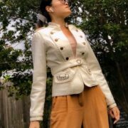 A Neutral Outfit and Statement Jacket #OOTD