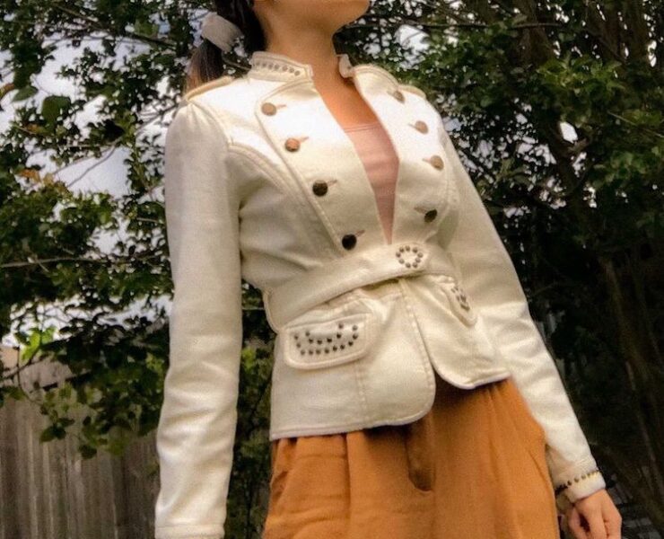 A Neutral Outfit and Statement Jacket #OOTD