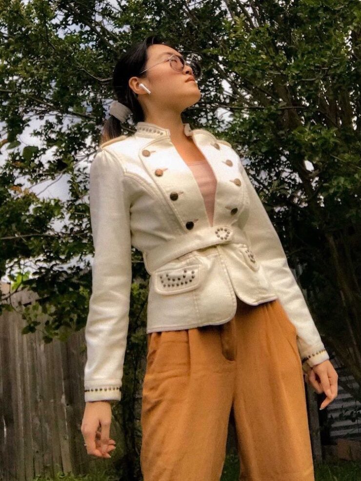 A Neutral Outfit and Statement Jacket #OOTD