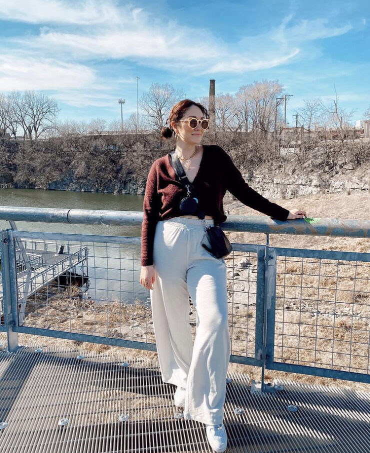 Blue Skies and Springtime #OOTD