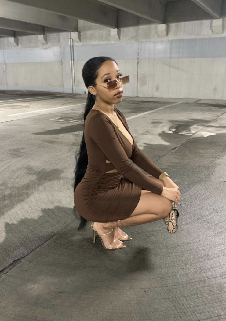 Little Brown Dress 🤎 #OOTD