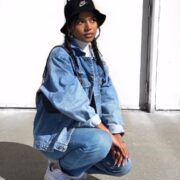 Denim From Head to Toe #OOTD