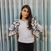 Frill Sleeved Top #OOTD