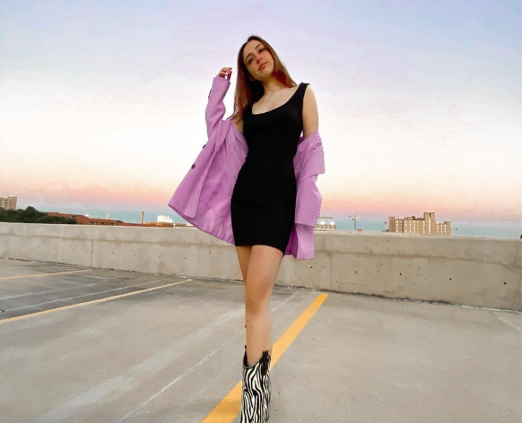 Strutting In Zebra Boots