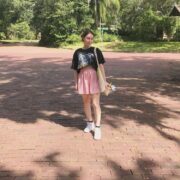 Supporting My Friend in My BBR Cropped Tee #OOTD