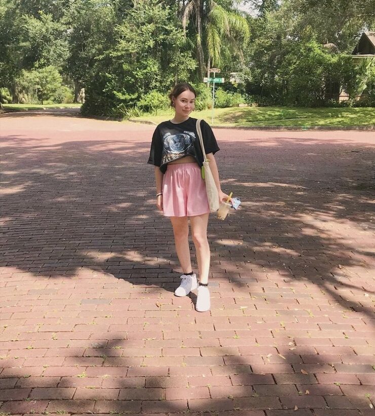 Supporting My Friend in My BBR Cropped Tee #OOTD