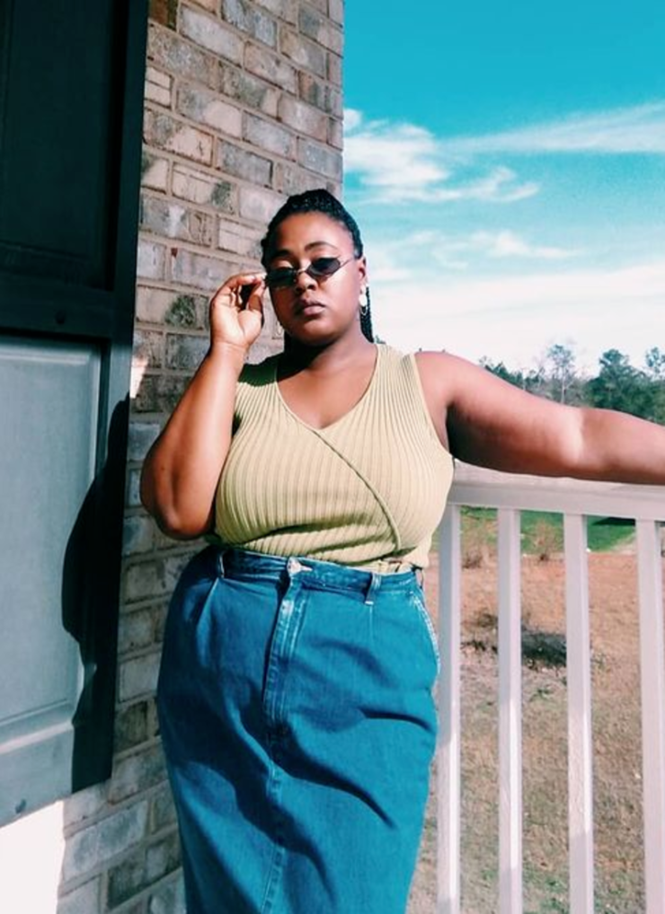 Rocking Thrifted Clothes