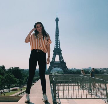 Posing With the Eiffel Tower Posing With the Eiffel Tower