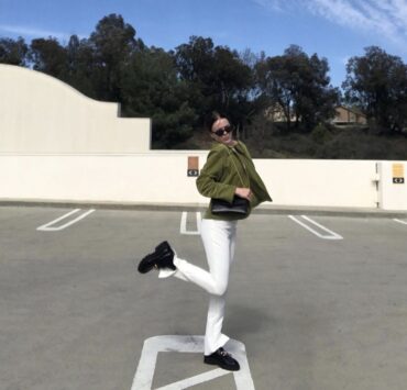Green in the Parking Lot #OOTD Green in the Parking Lot #OOTD