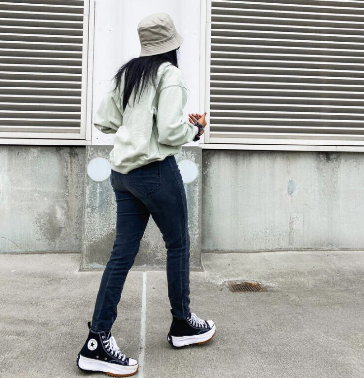 Bucket Hats and Platform Sneakers