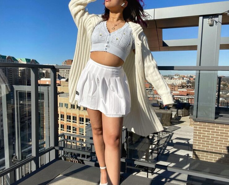 White Monochrome #OOTD