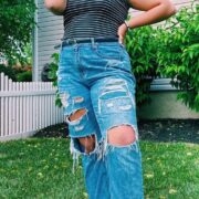 Distressed Denim #OOTD