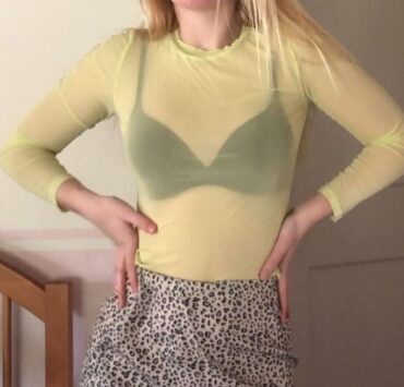 Sheer Top Look Sheer Top Look