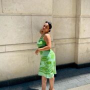 Green Summer Dress #OOTD