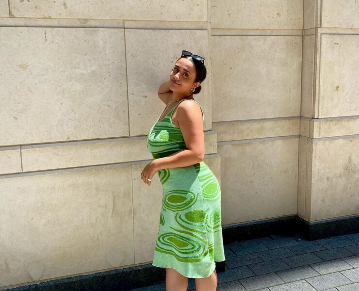 Green Summer Dress #OOTD