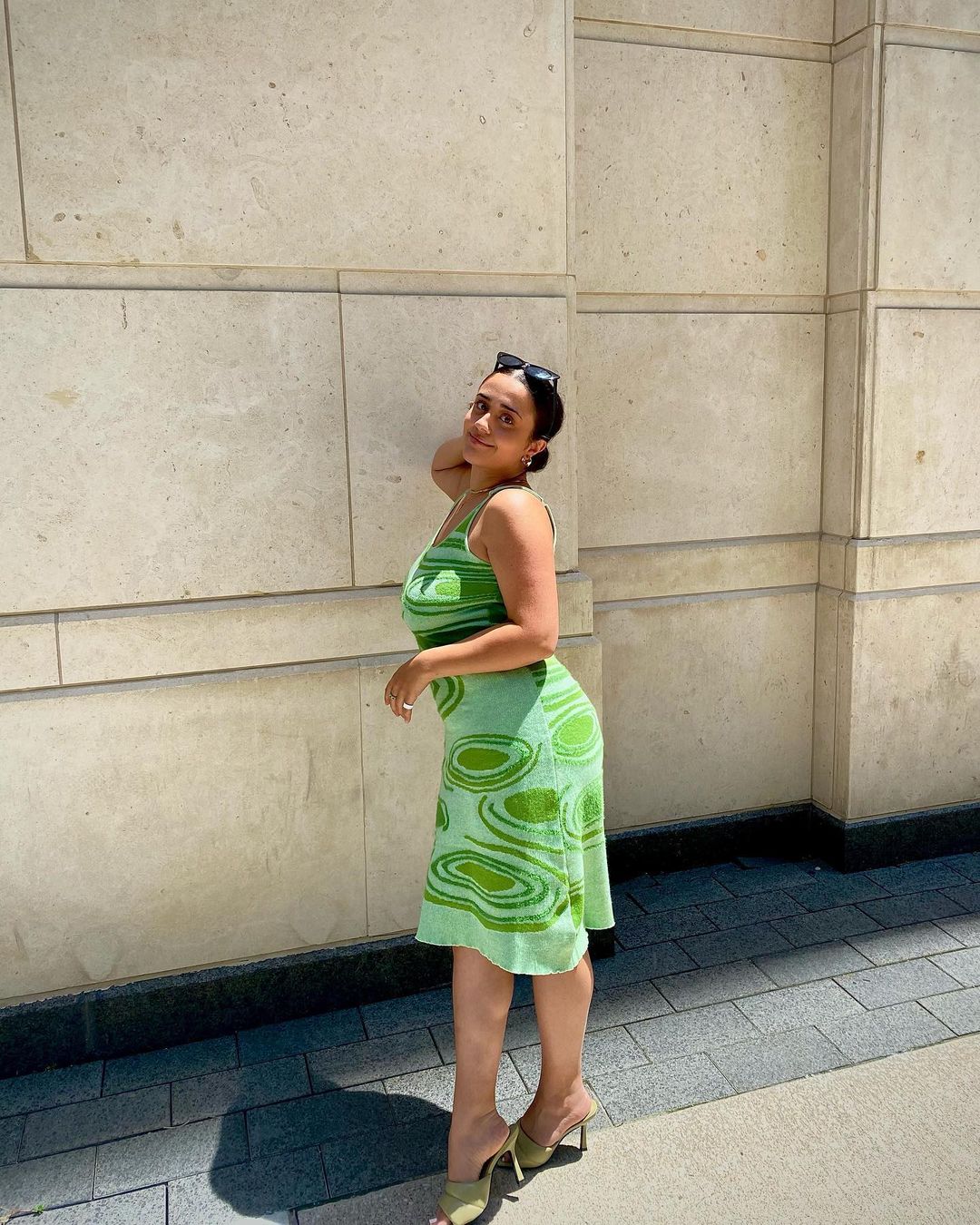 Green Summer Dress #OOTD Green Summer Dress #OOTD