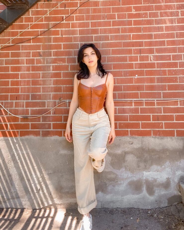 Cropped Corset #OOTD