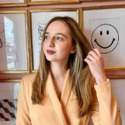 The Perfect Orange Blazer