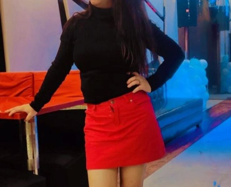 The Vibrant Red Skirt