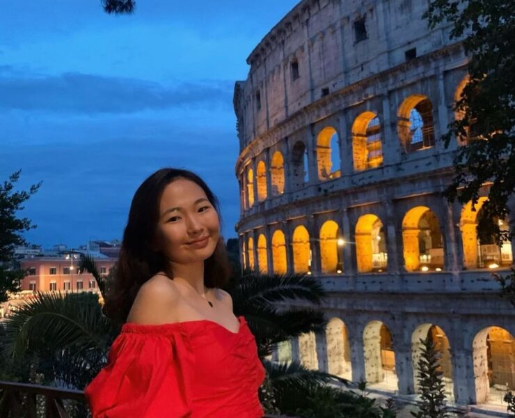 Red in Rome