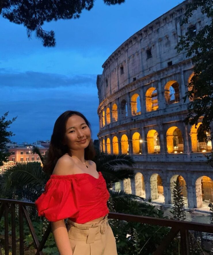 Red in Rome