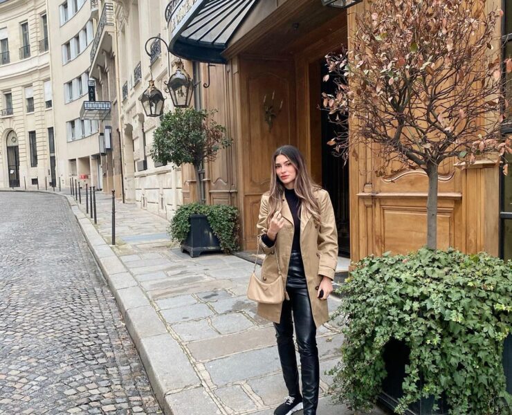 Go For The Camel Trench Coat!