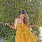 My Mustard Yellow Summer Dress