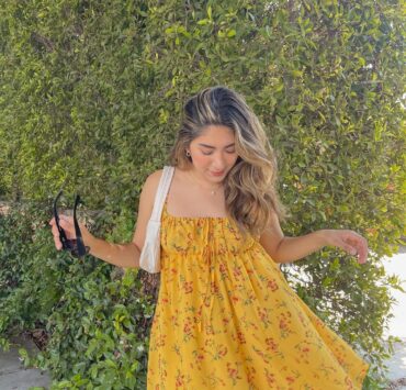 My Mustard Yellow Summer Dress My Mustard Yellow Summer Dress