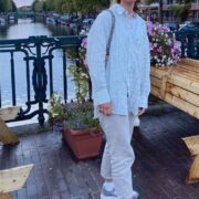 Ana Keeps it Cool and Casual