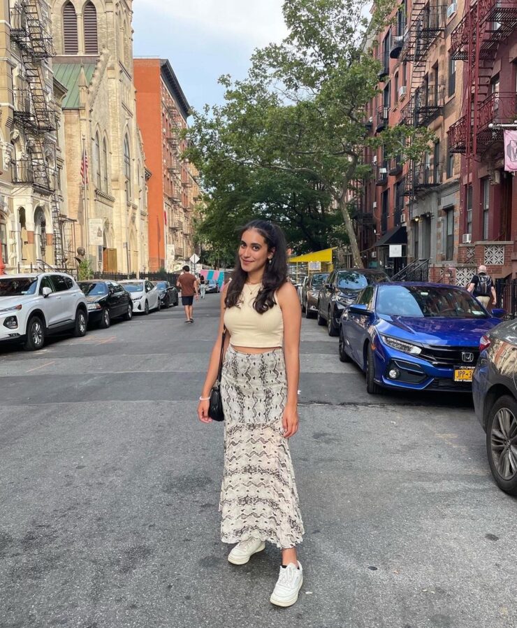 Crop Tops and Maxi Skirt