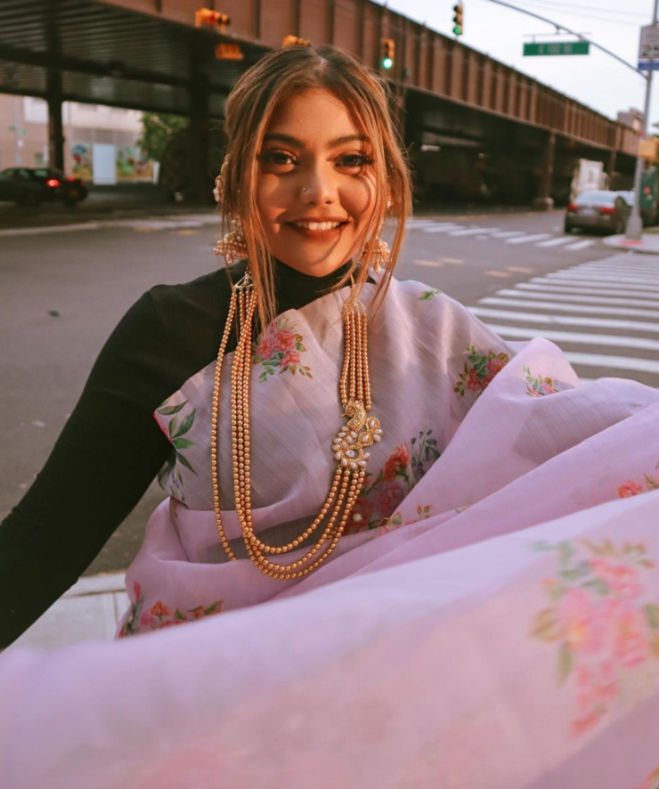 Wearing a Saree in the City